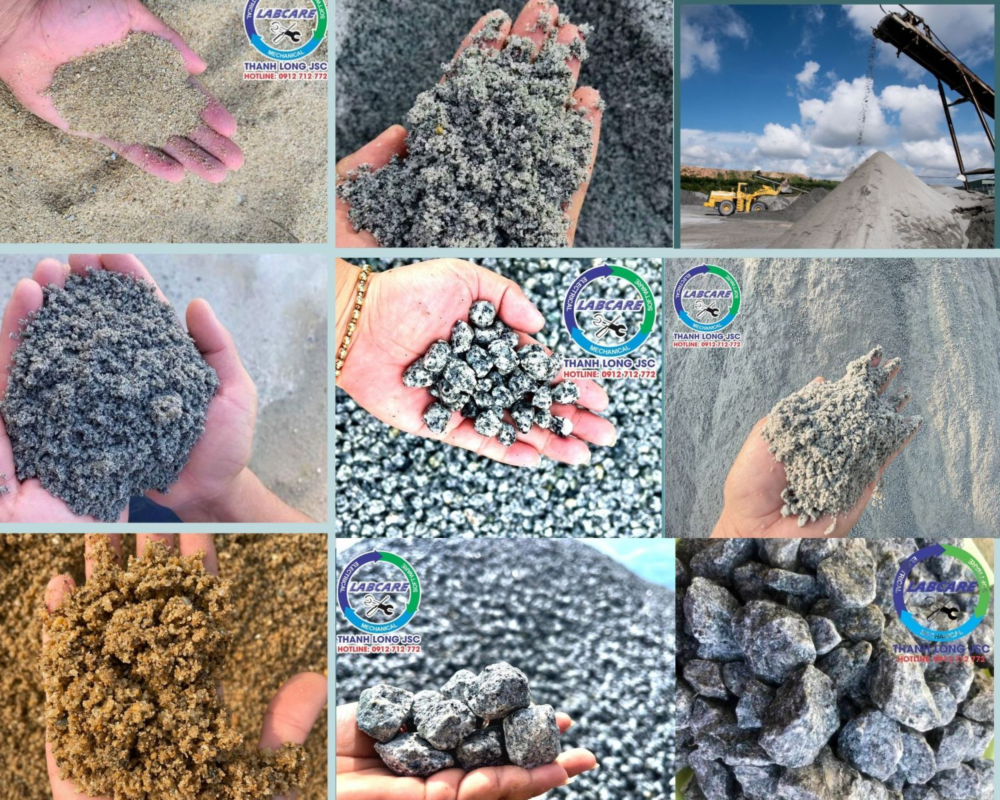 Sản phẩm đá và cát từ máy nghiền đá công suất nhỏ 